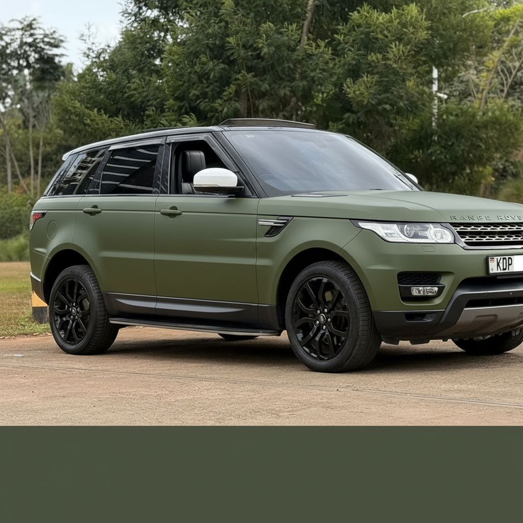 After - Matte Army Green